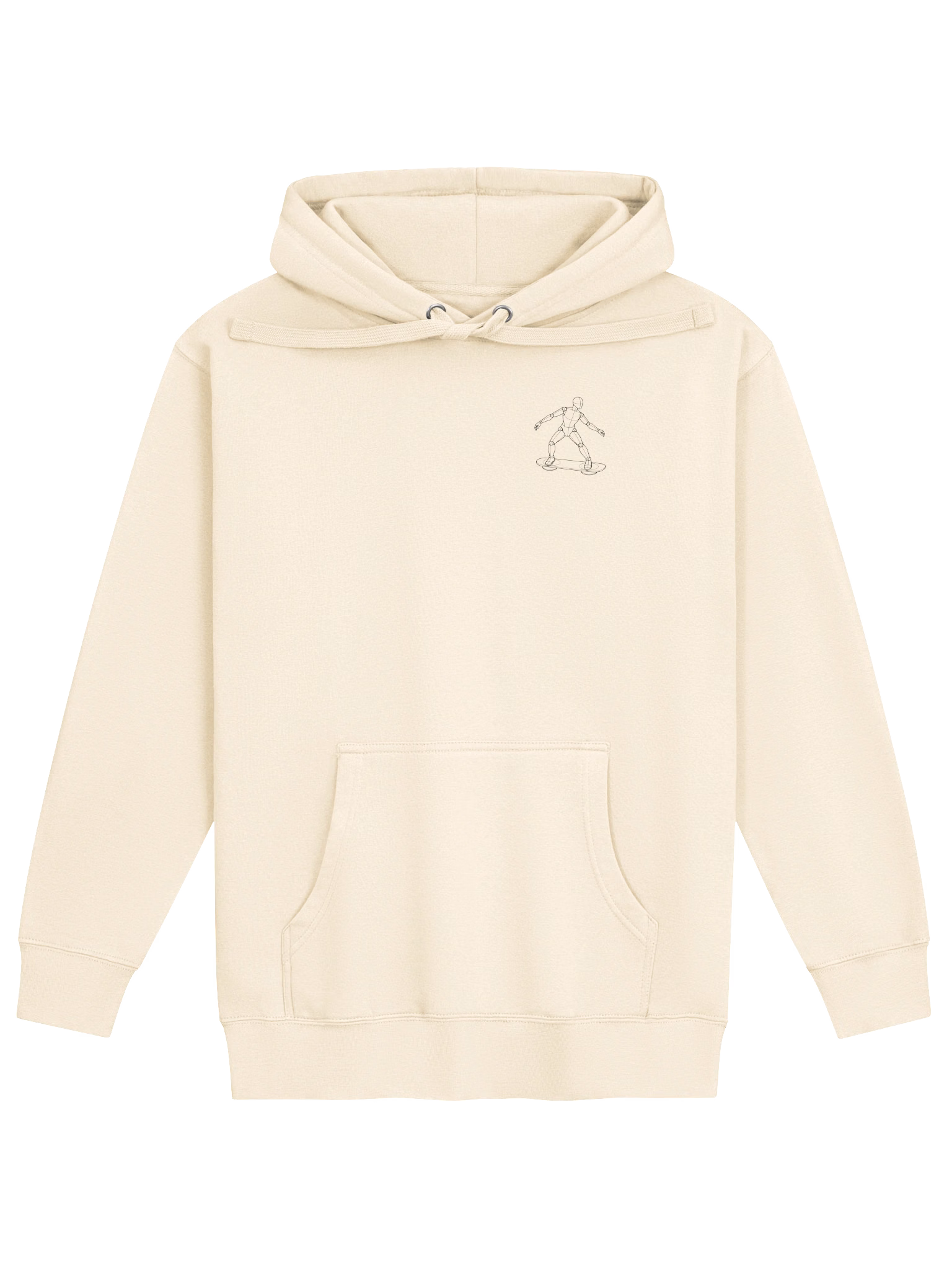 Rider Hoodie in Bone