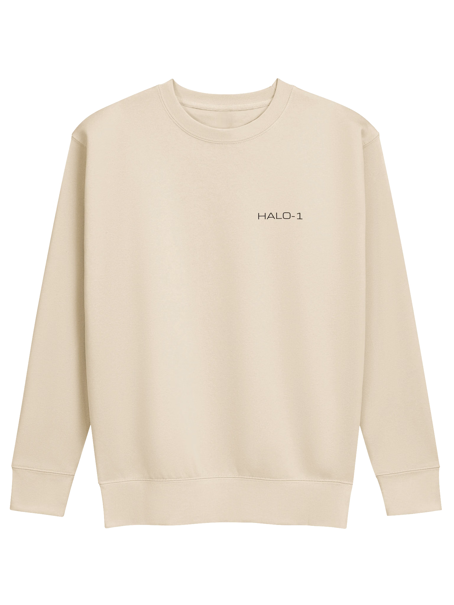Wordmark Crewneck in Bone