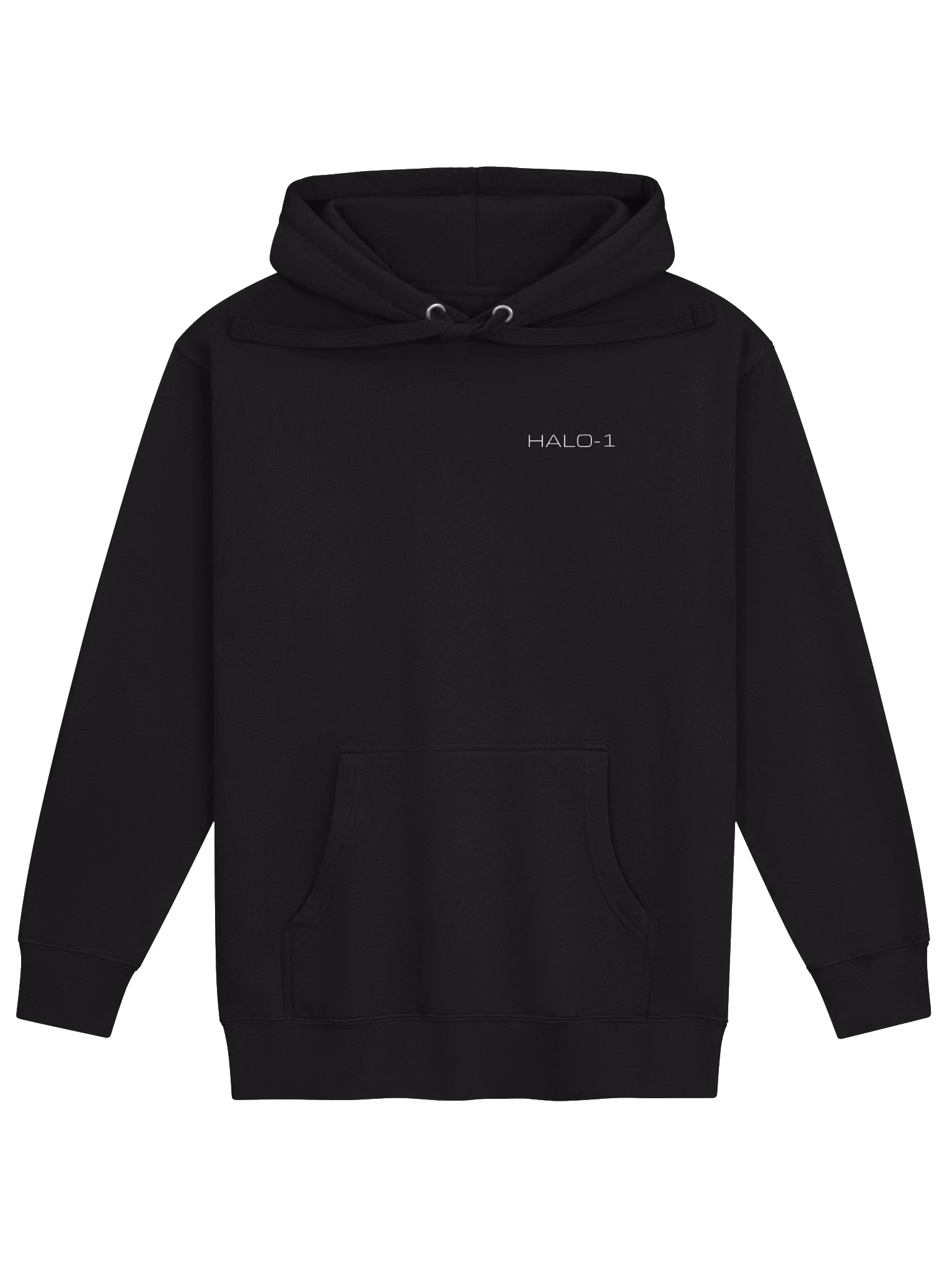 Wordmark Hoodie in Black